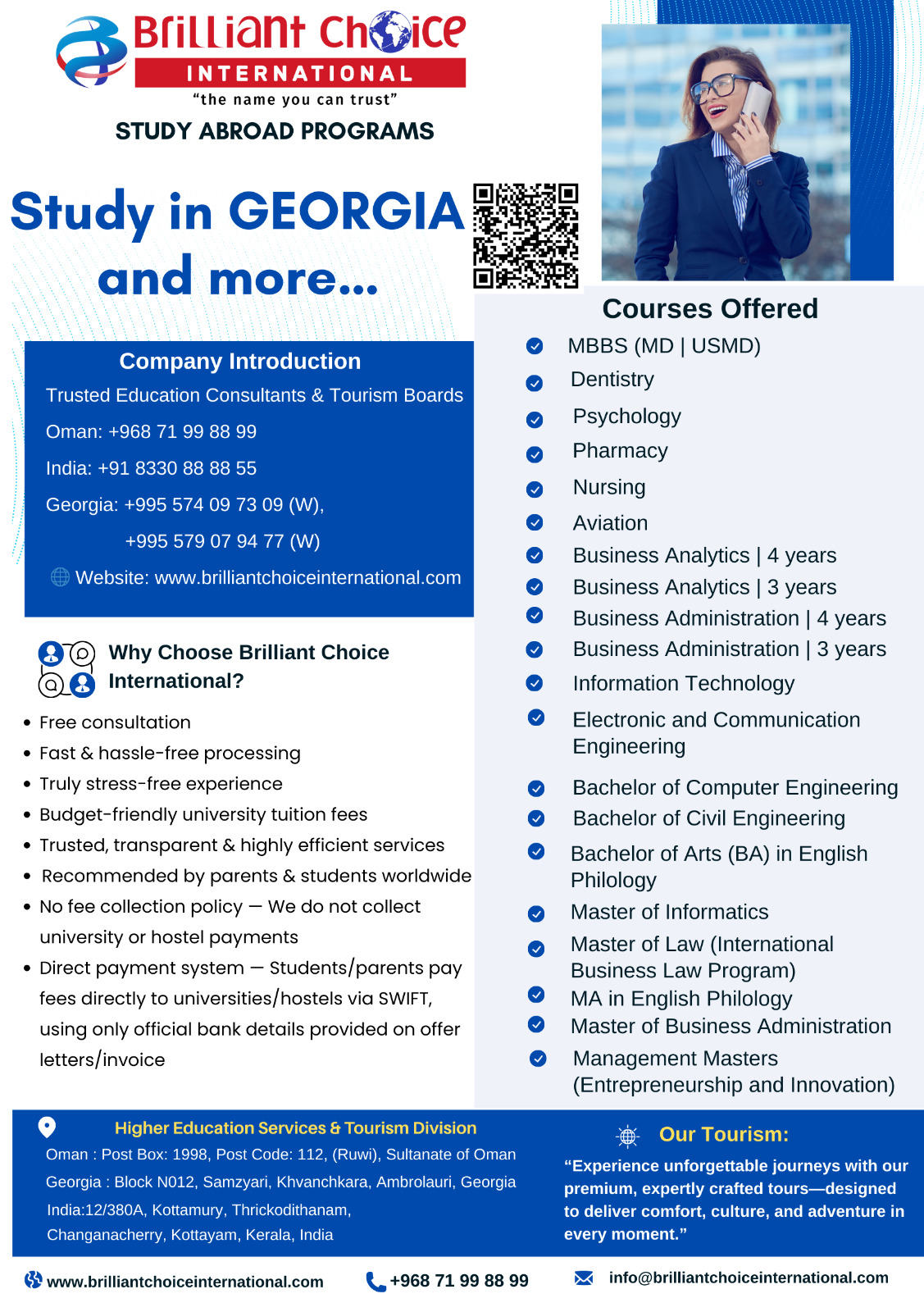 Study Abroad Programs  by – Brilliant Choice International